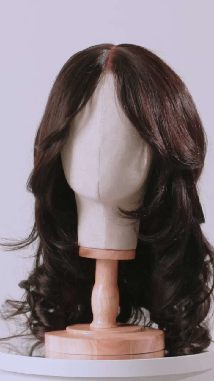 NICOLE - Curtain Bangs Wig